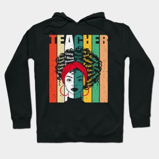 Black Teacher, Mothers Day, Black Girl Magic Hoodie